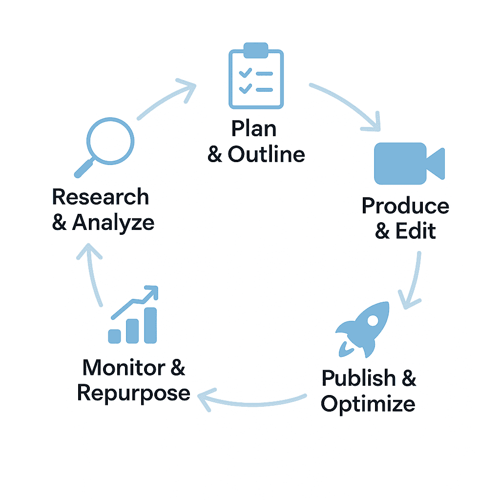 AI YouTube Optimization Workflow